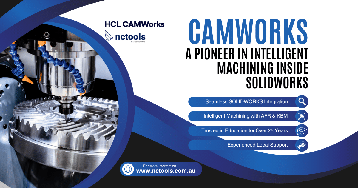 CAMWorks – A Pioneer in Intelligent Machining inside SOLIDWORKS