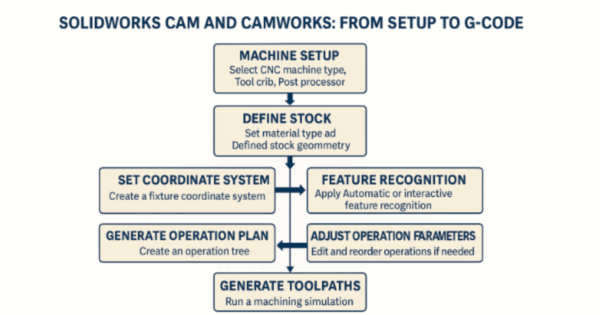 SOLIDWORKS CAM and CAMWorks: From Setup to G-Code – NC Tools-CAD CAM ...
